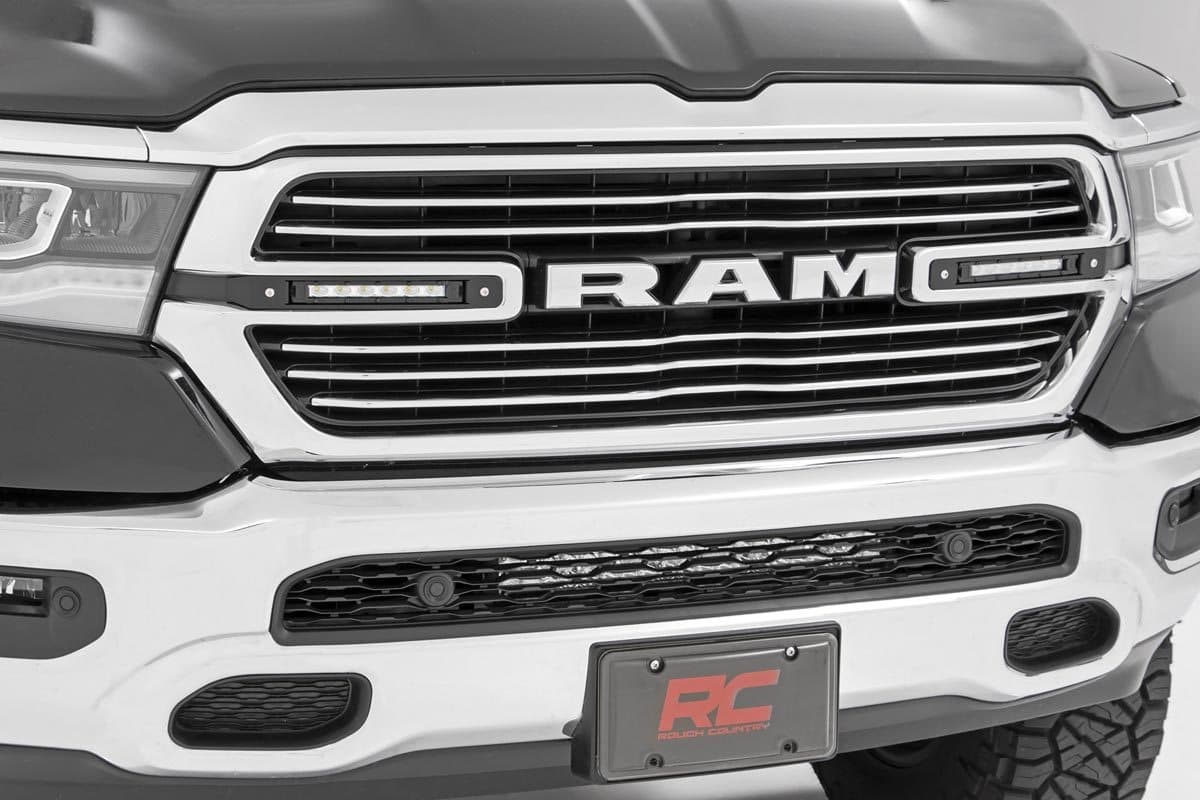 Dual 6-Inch Chrome Series LED Grille Kit for Ram 1500 (2019–2024)