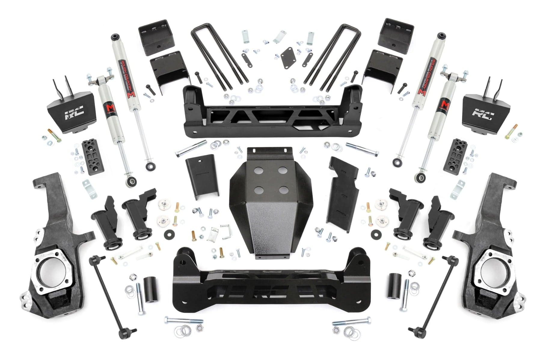 5-Inch Lift Kit with M1 Shocks for Silverado & Sierra HD