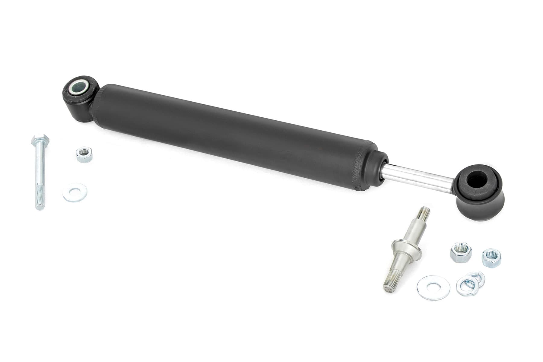 OE Replacement Steering Stabilizer (Black)