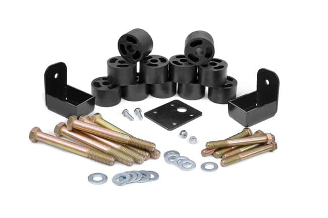 1.25-Inch Body Lift Kit for 1997–2006 Jeep Wrangler 4WD