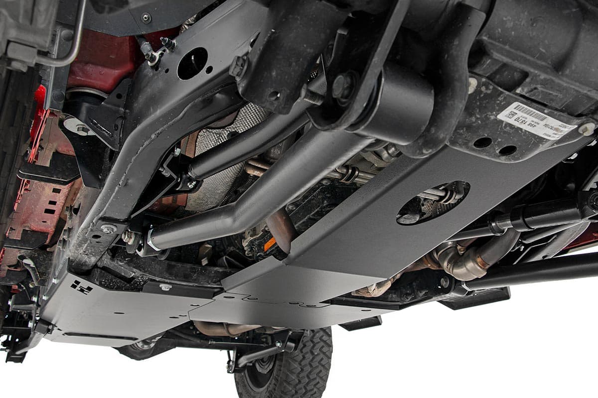 Skid Plate Combo for Jeep Wrangler Unlimited 4WD (2018-2019) — Part 10608