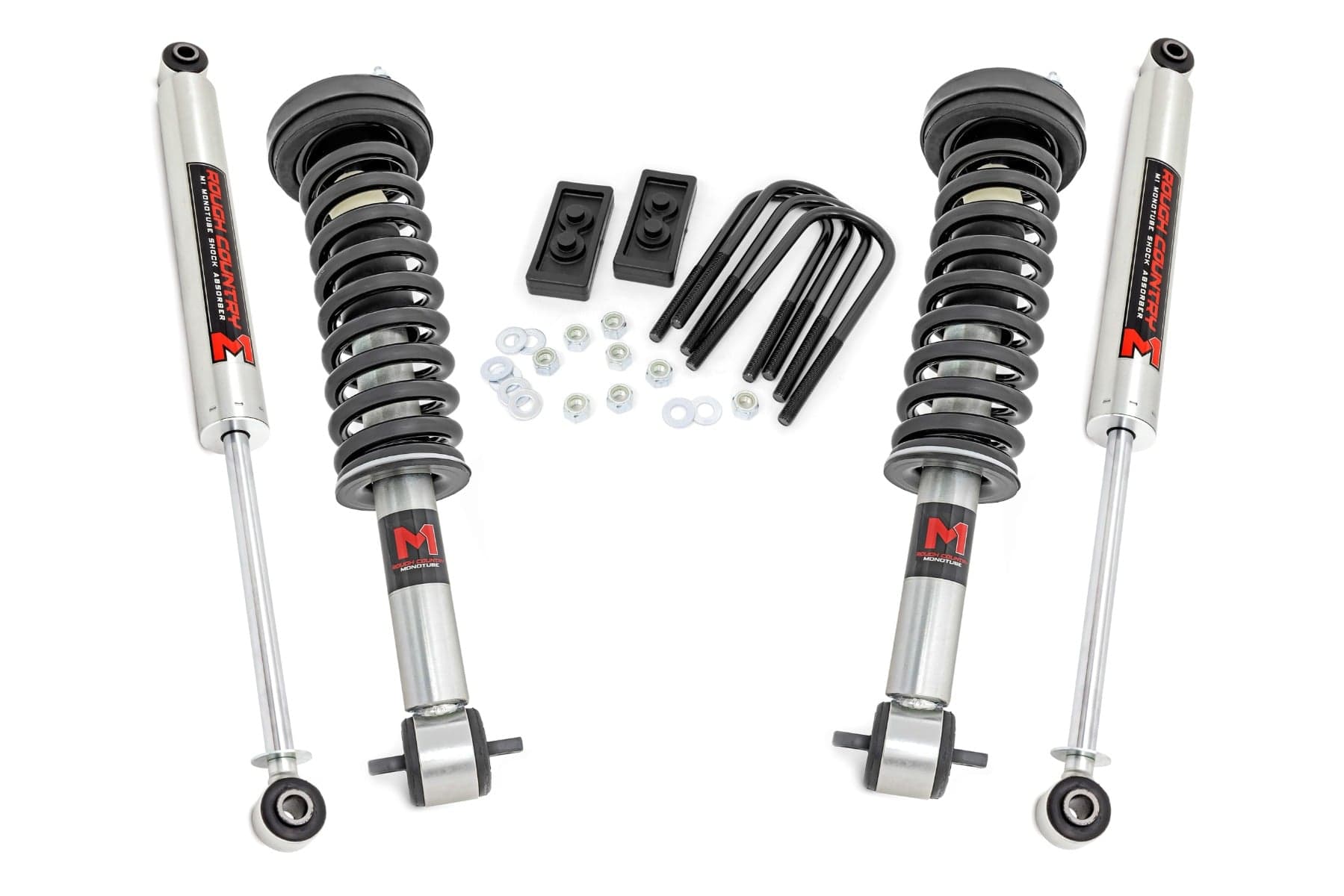 2-Inch Lift Kit with M1 Shocks for Ford F-150 4WD (2021-2026)