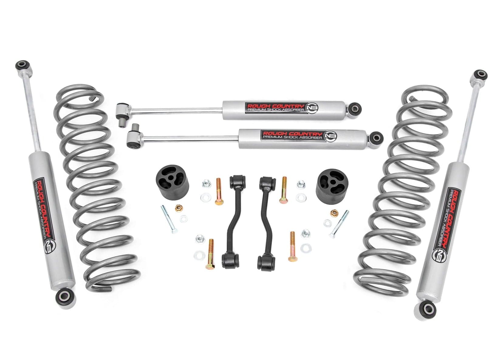 2.5-Inch Coil Leveling Kit with N3 Shocks for 2020–2023 Gladiator