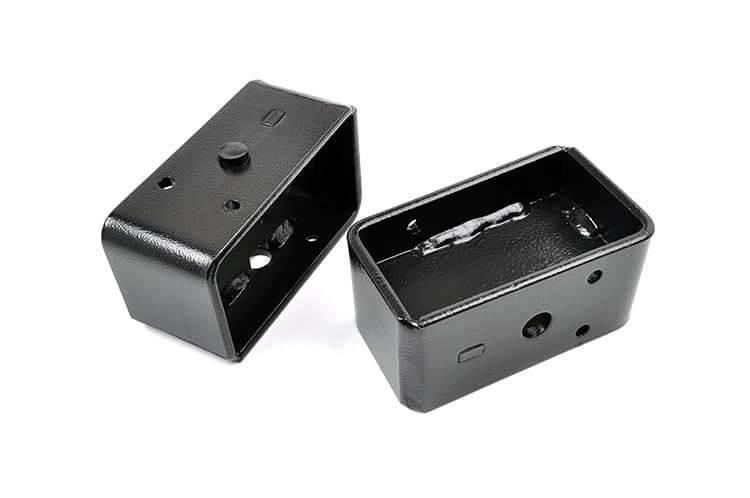 Steel Lift Block Kit - Powder Coated, Single 9/16-Inch Pin