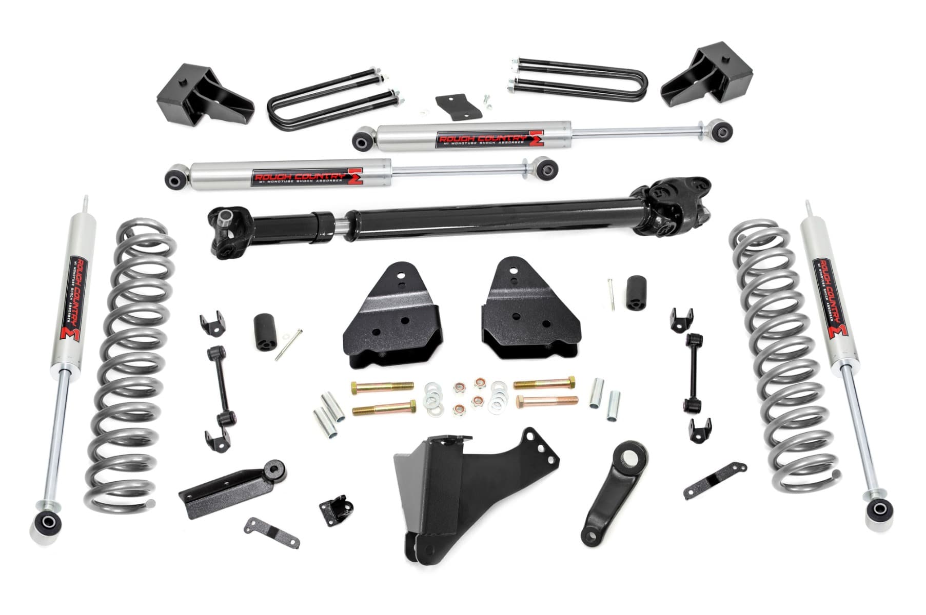 4.5-Inch Lift Kit with M1 Shocks for Ford F-350 Super Duty 4WD