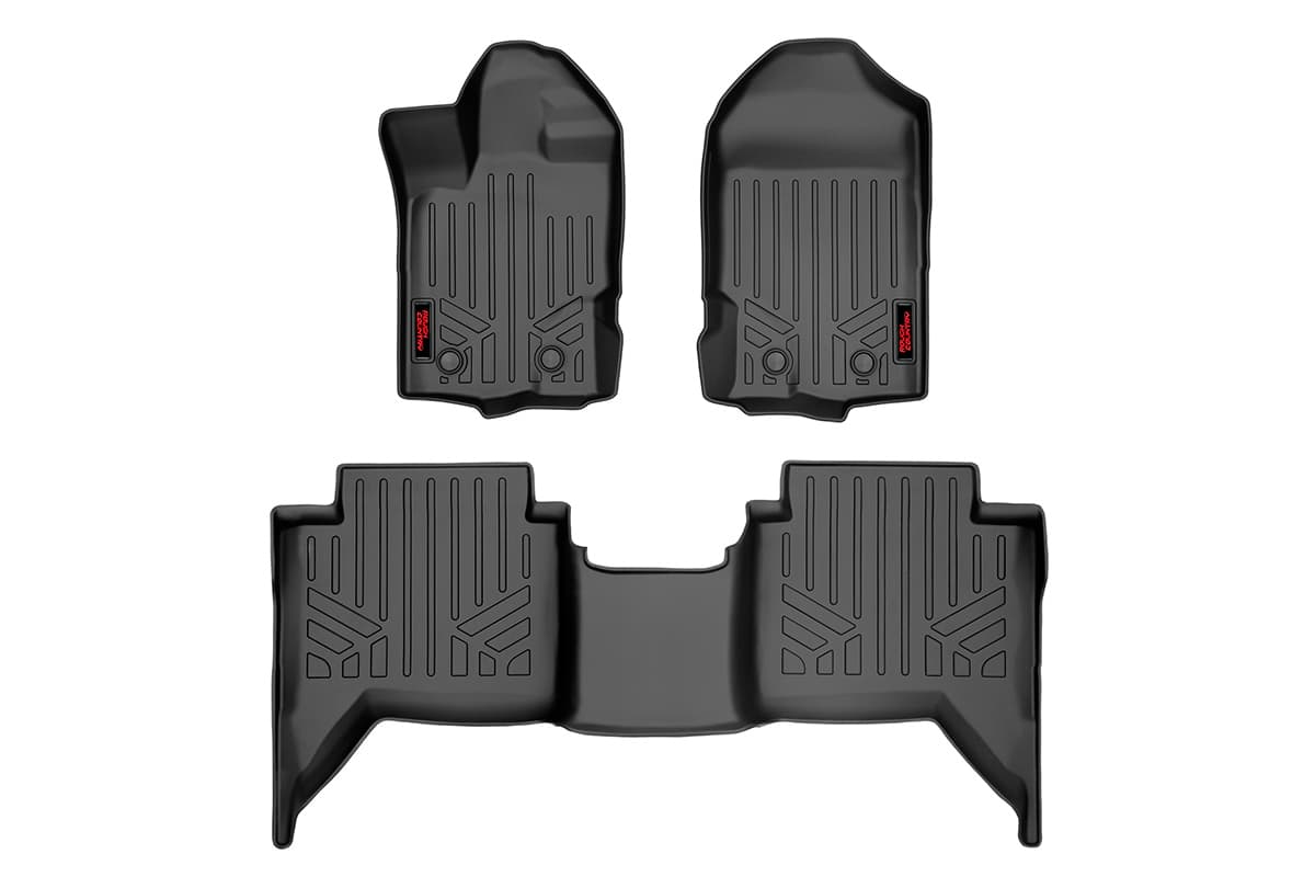 Crew Cab Floor Mats for 2019–2023 Ford Ranger