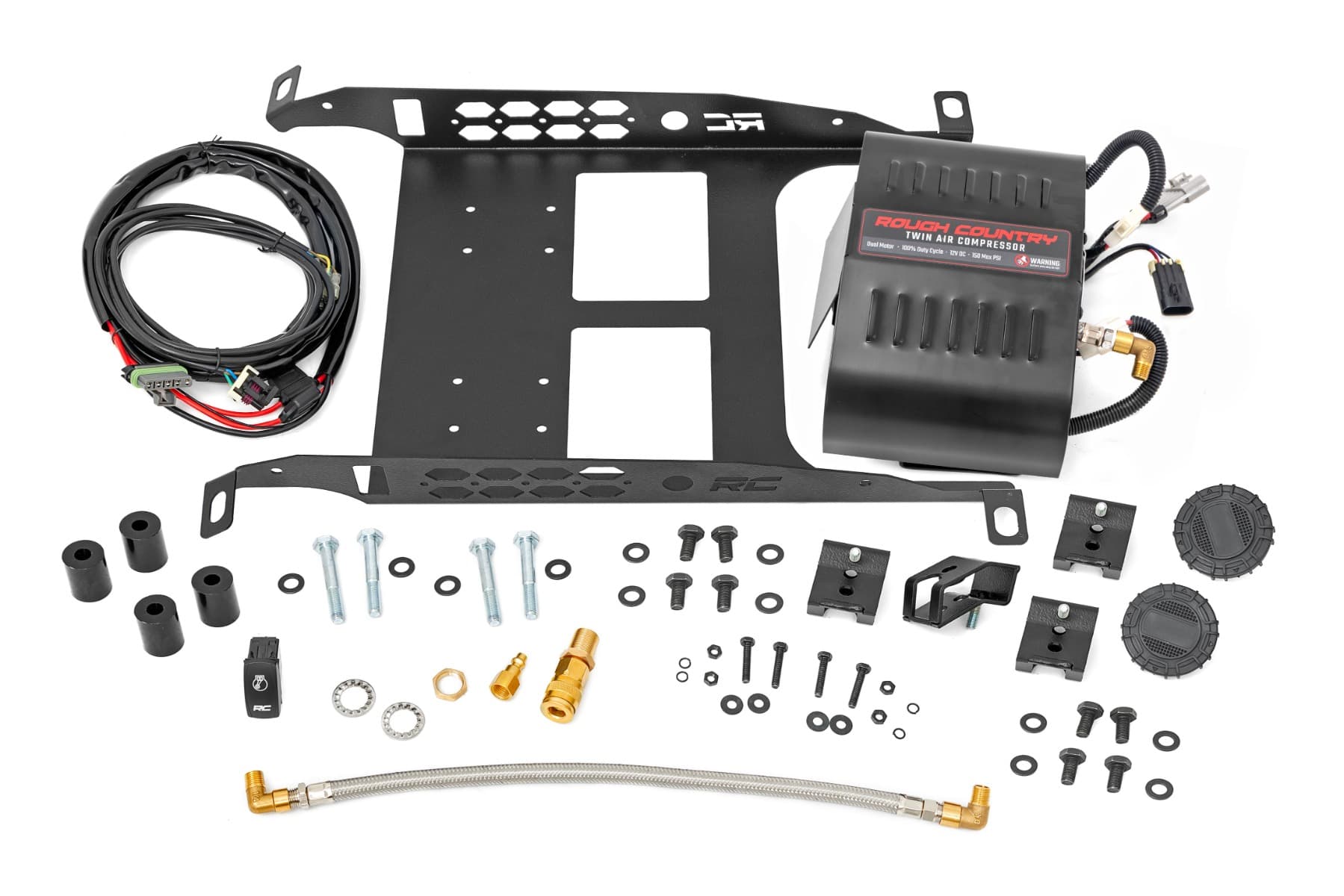 Under-Seat Air Compressor Kit for 2005–2023 Toyota Tacoma