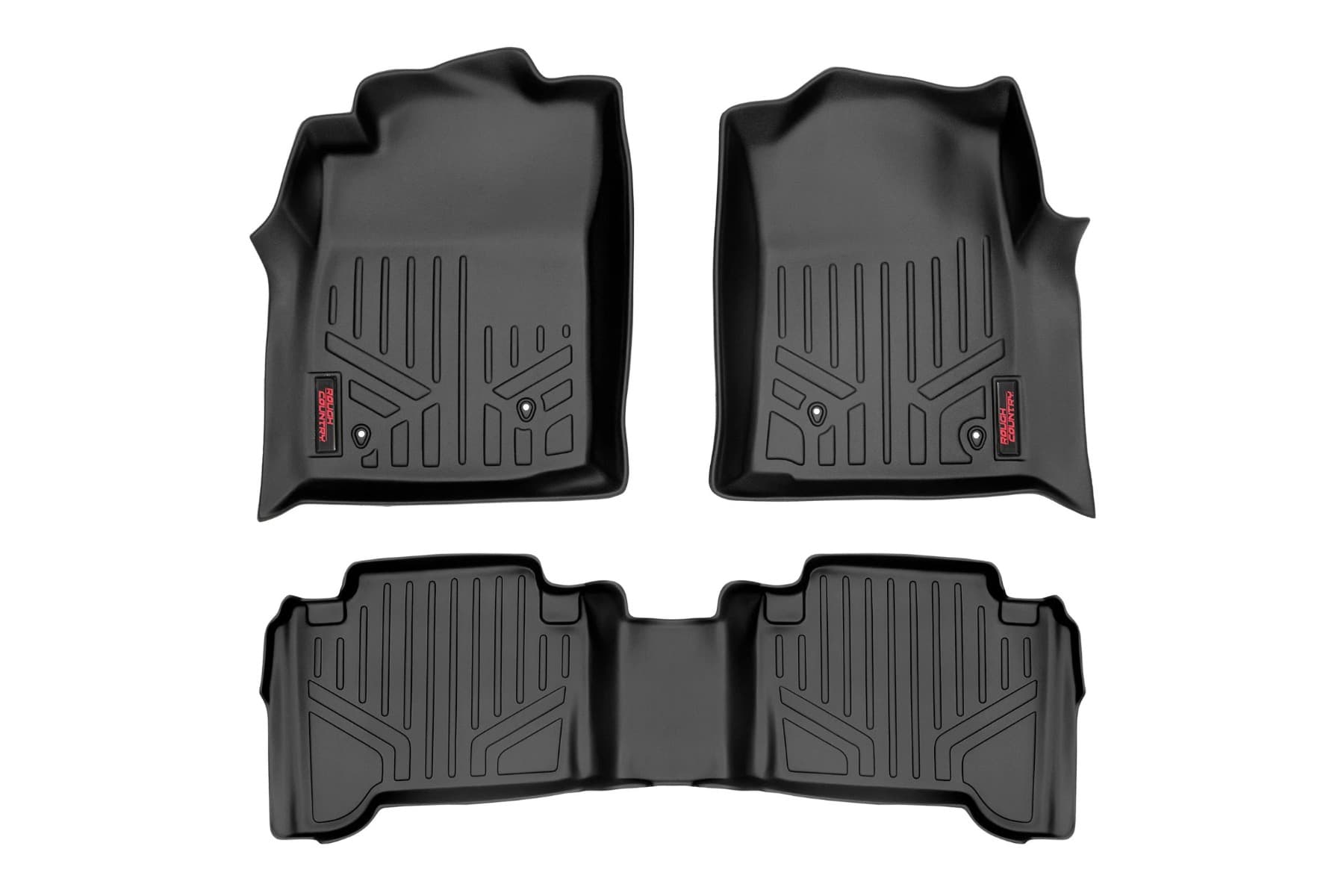 Rough Country floor mats & liner for Toyota Tacoma (2005–2011)