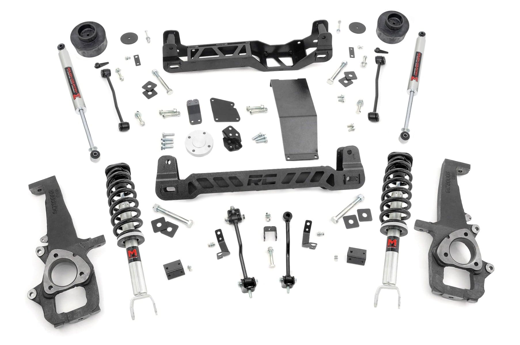 4-Inch Lift Kit with M1 Shocks for Ram 1500 4WD (2012–2018)