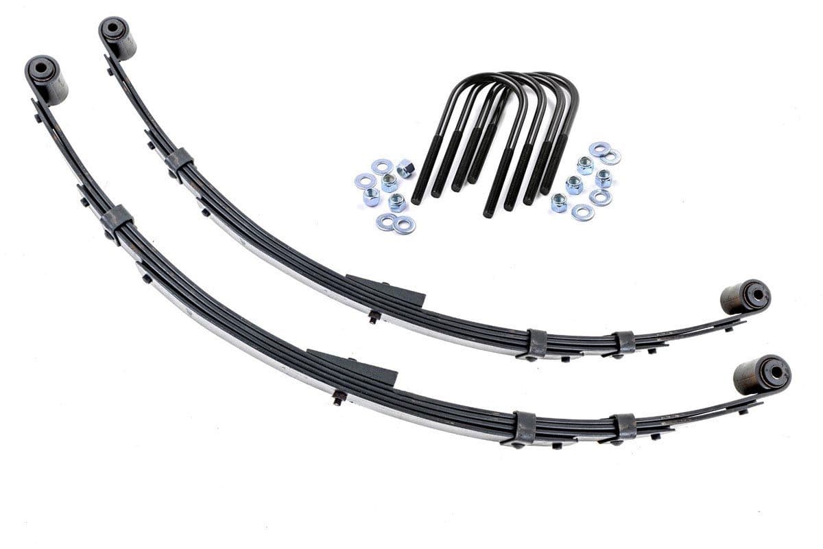 4-Inch Rear Leaf Springs for 1987–1995 Jeep Wrangler YJ 4WD
