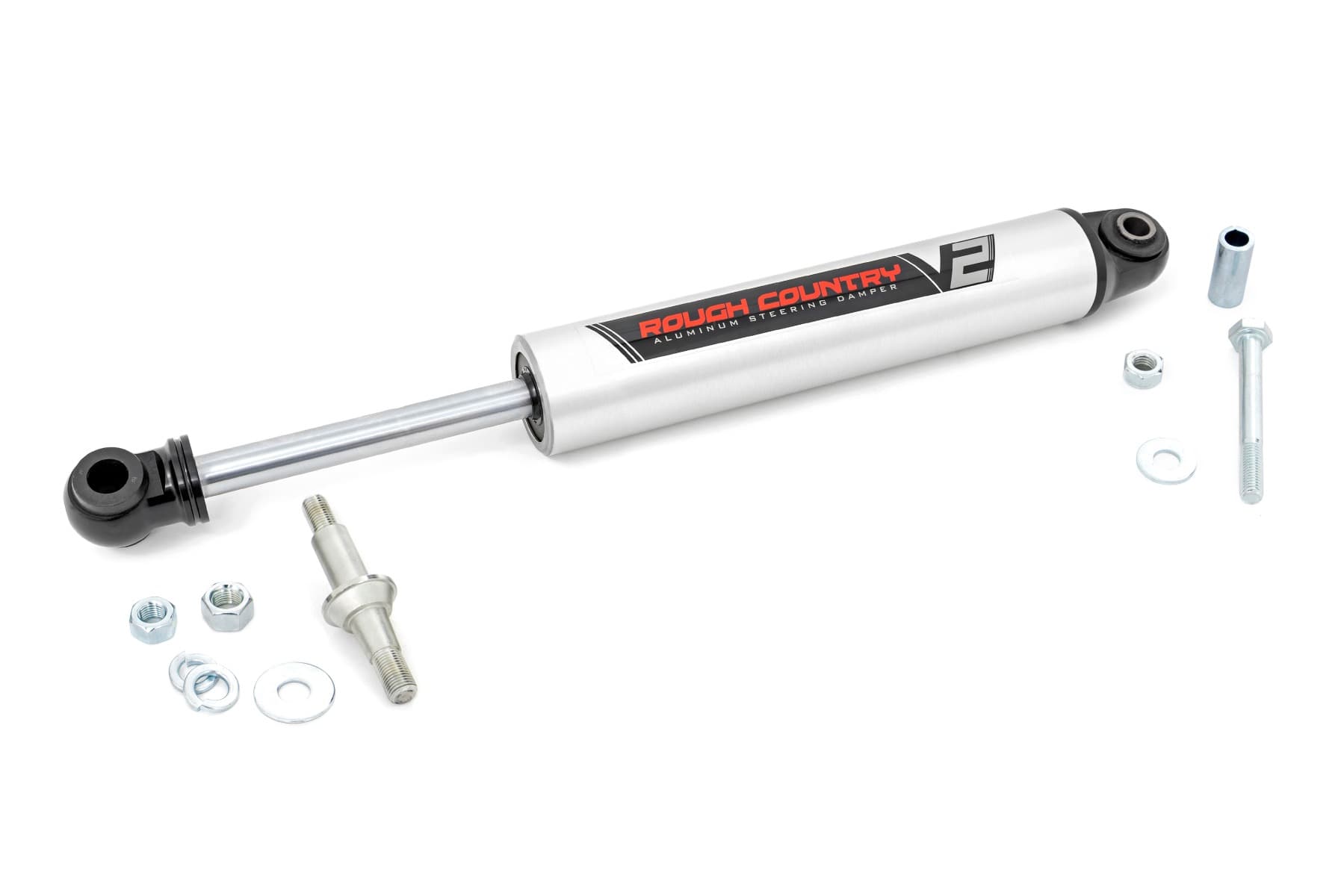 V2 Steering Stabilizer — Factory-Location Bolt-On