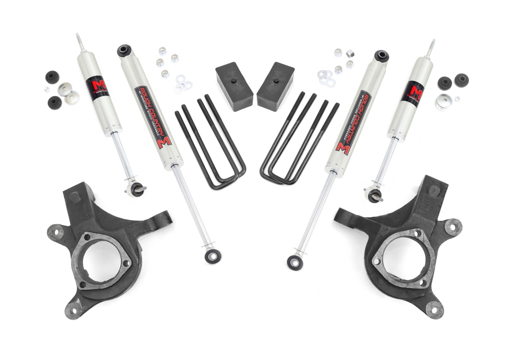3-Inch Lift Kit with M1 Shocks for Silverado 1500 2WD (1999–2007)