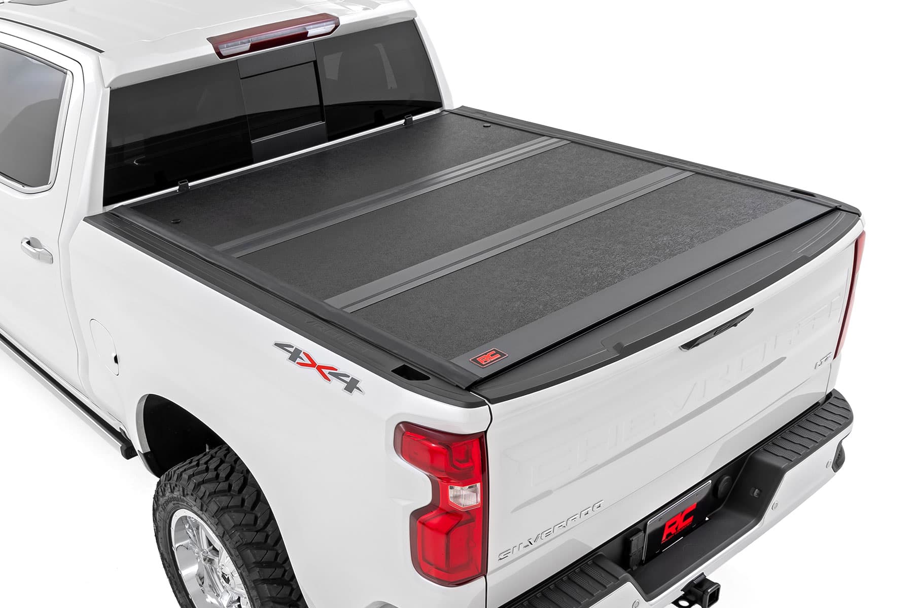 Hard Low Profile Tri-Fold Bed Cover for 6'7" Beds