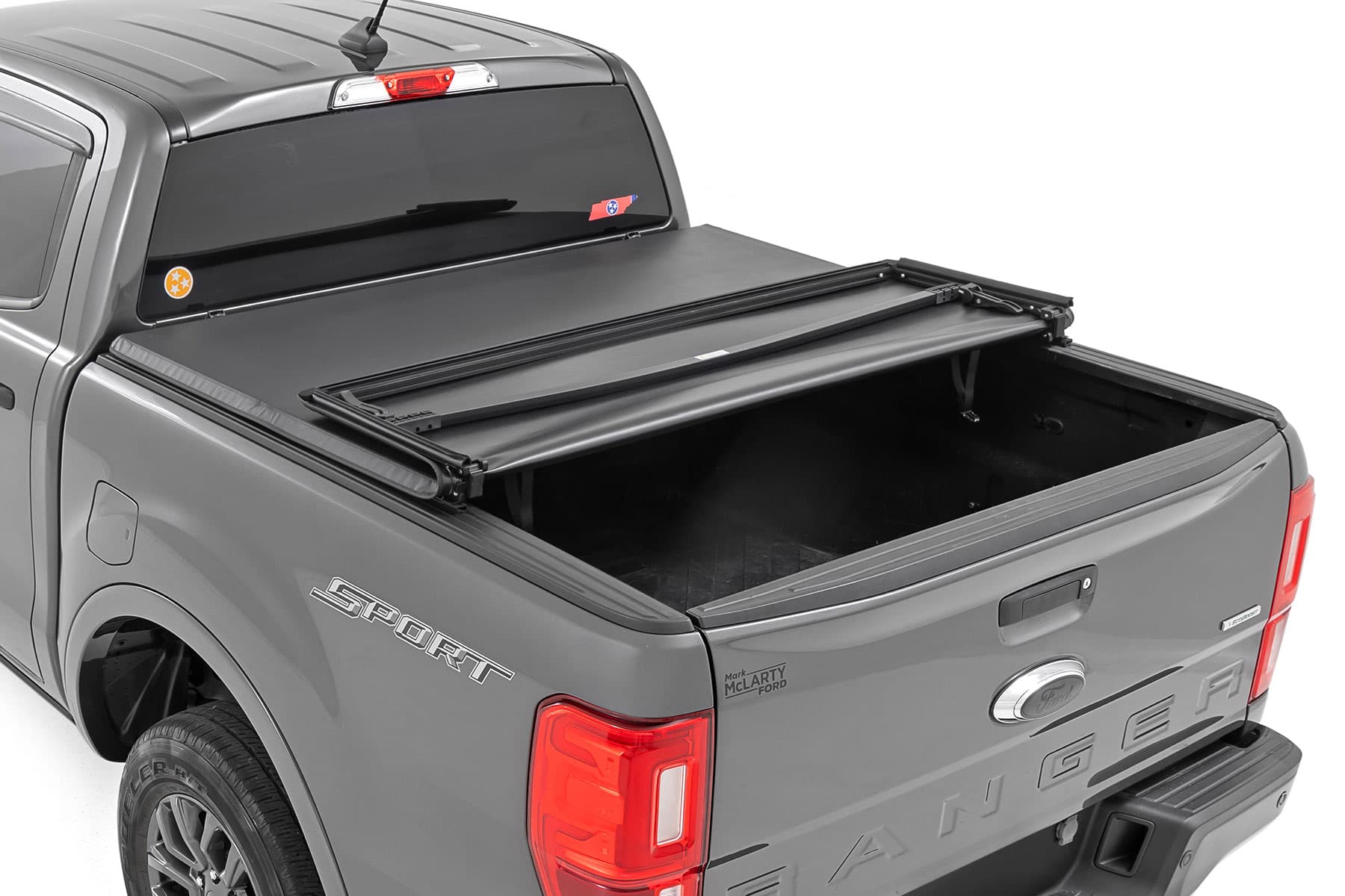 Soft Tri-Fold Bed Cover for 2019–2023 Ford Ranger 5' Bed