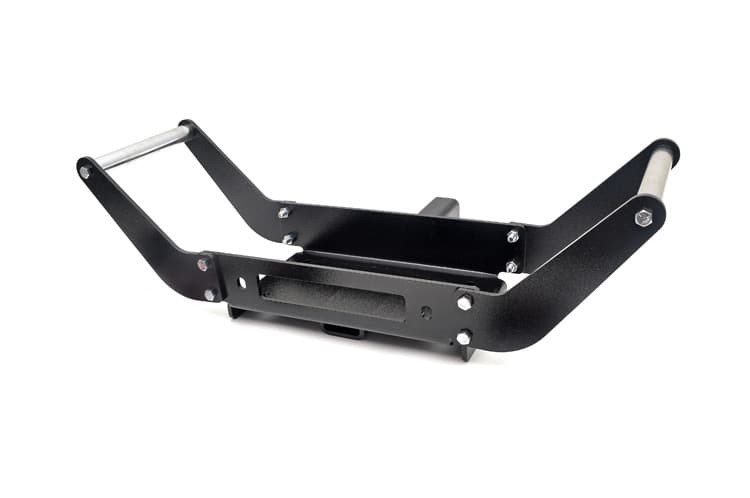 Receiver Winch Cradle with 4.5 x 10 Inch 4-Bolt Mount