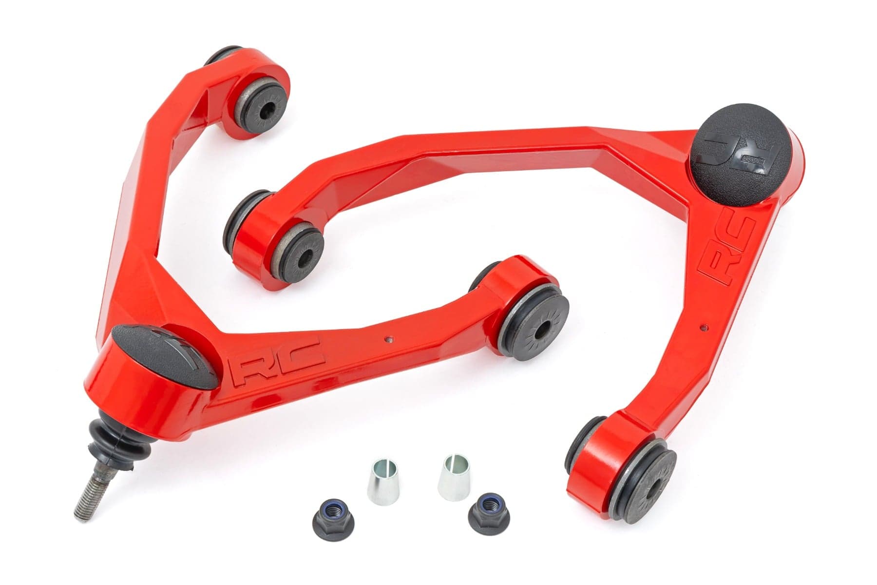 Red Forged Aluminum Upper Control Arms (2.5–3.5in Lift)