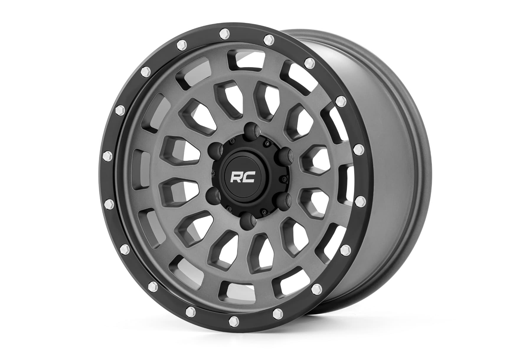 87 Series Wheel in Gray with Black Ring