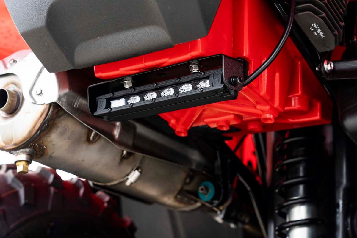 6-Inch Black Series LED Light Bar Kit for Honda Foreman (2020–2026)