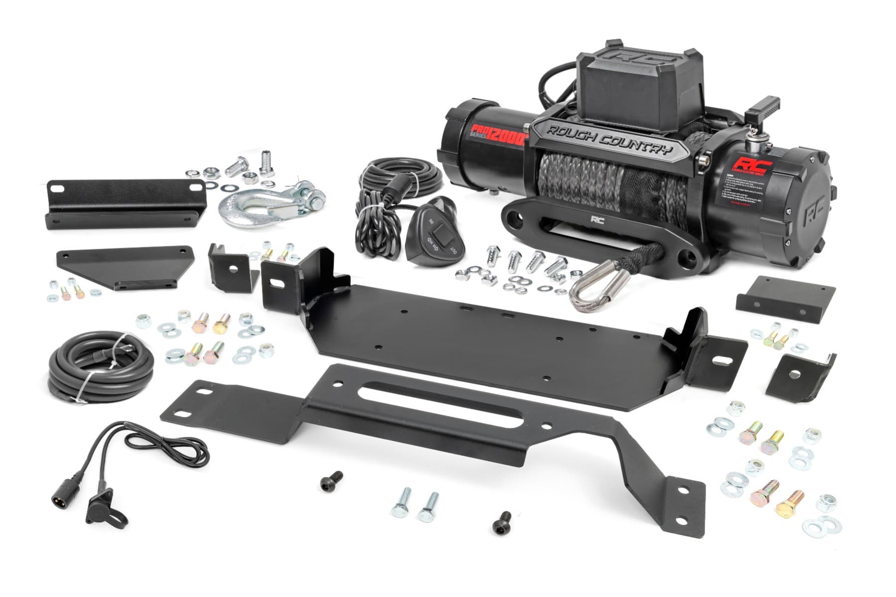 Hidden Winch Mount with 12000-Lb Winch for F-250/F-350 Super Duty