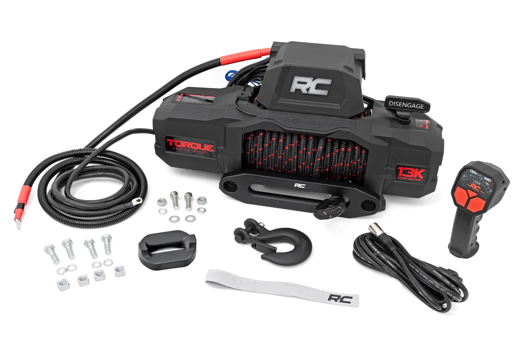 13,000-Lb Pro Series Winch with Synthetic Rope