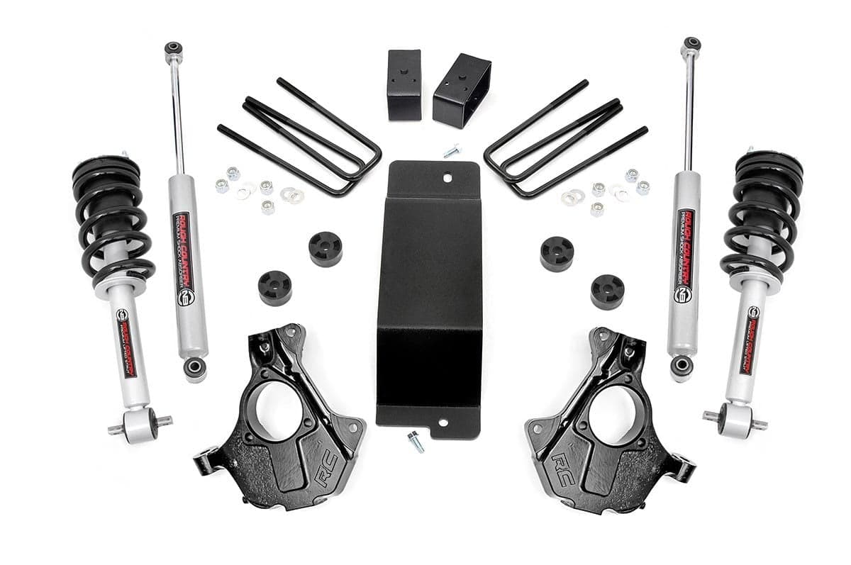 3.5-Inch Lift Kit with Loaded Struts for 2014–2019 Silverado 1500
