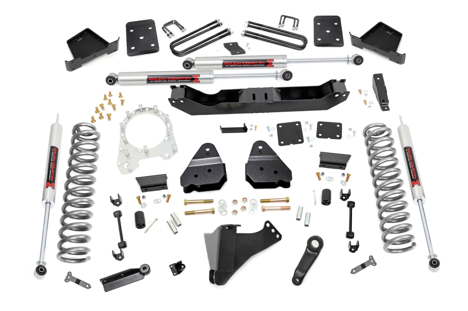 6-Inch Lift Kit with M1 Shocks for Ford Super Duty 4WD (2017-2022) — Part 50340