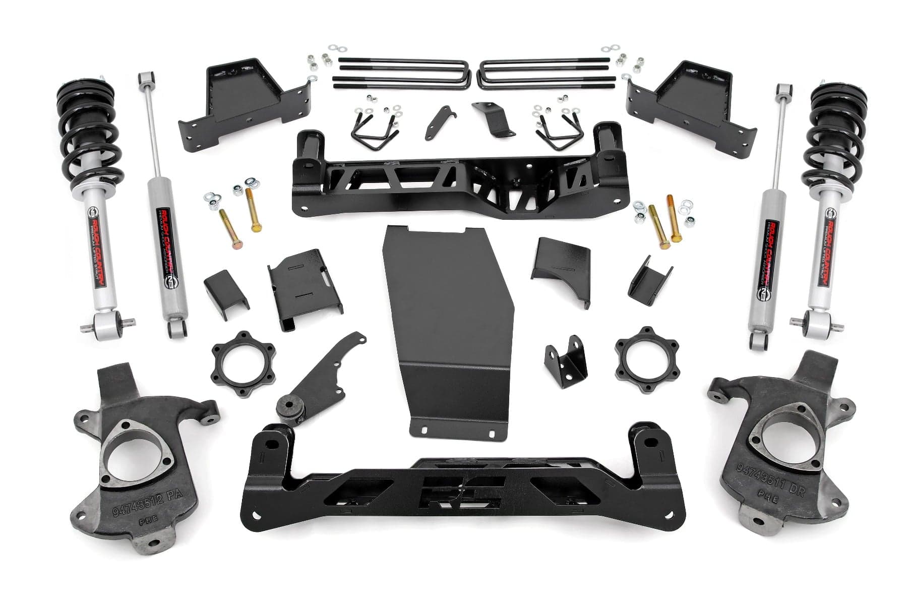 6-Inch Lift Kit with N3 Shocks for Silverado/Sierra 1500 4WD — Part 22632