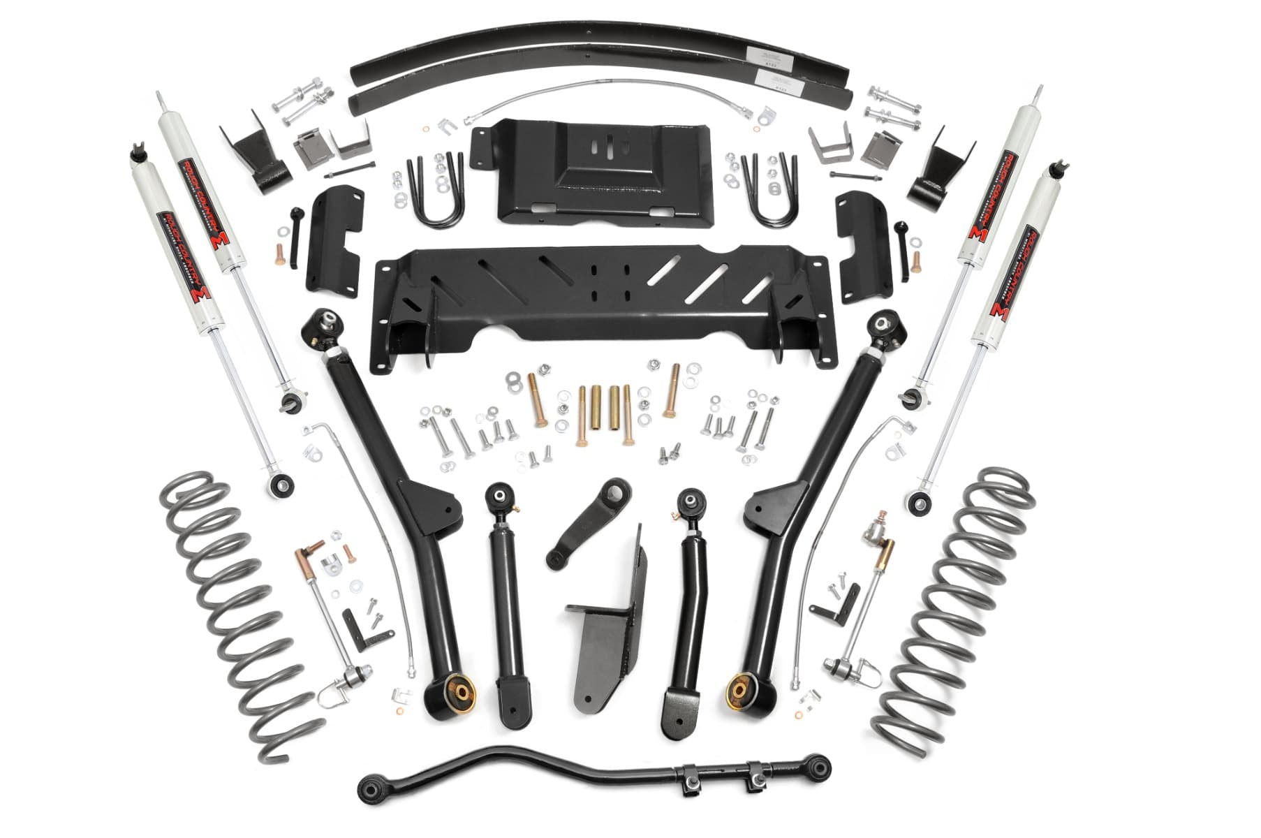 4.5-Inch Lift Kit with M1 Shocks for Jeep Cherokee XJ (1984-2001)