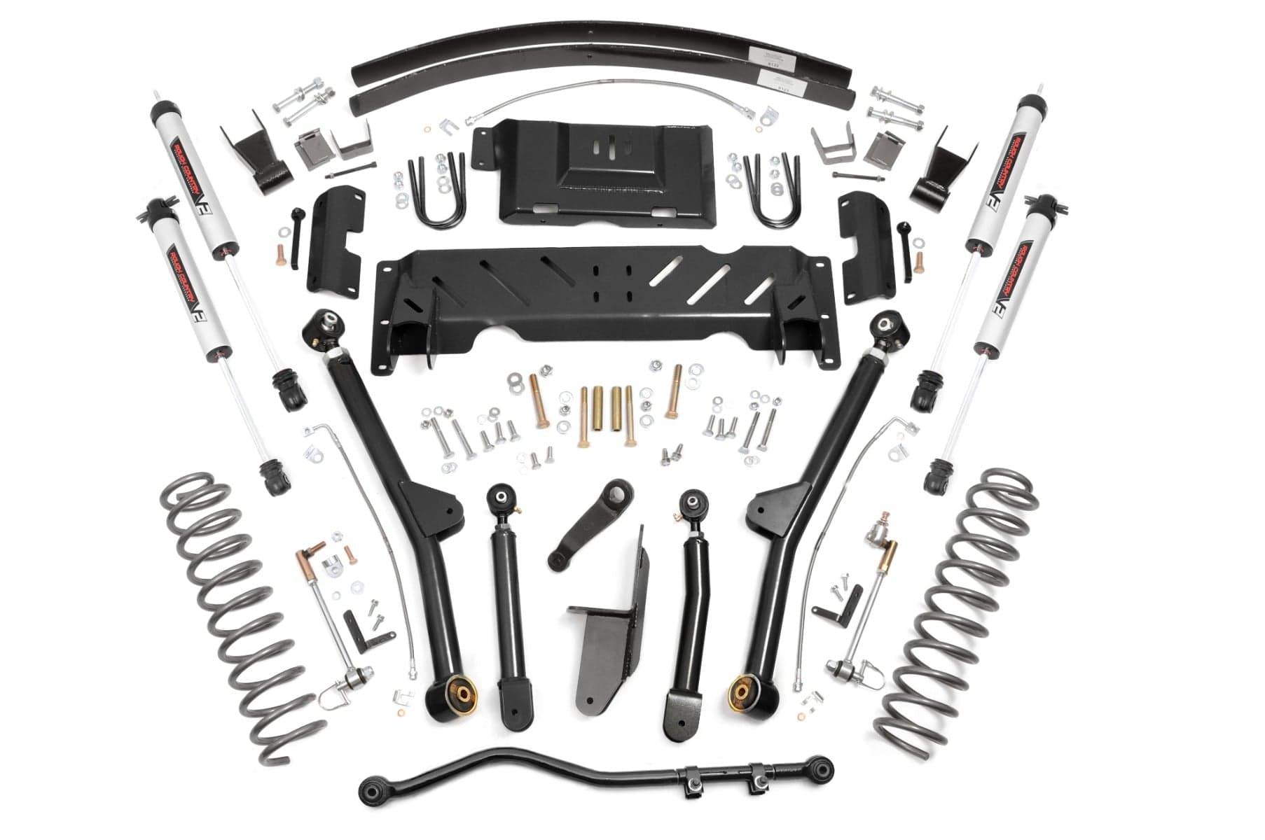 4.5-Inch Lift Kit with V2 Shocks for 1984–2001 Jeep Cherokee 4WD