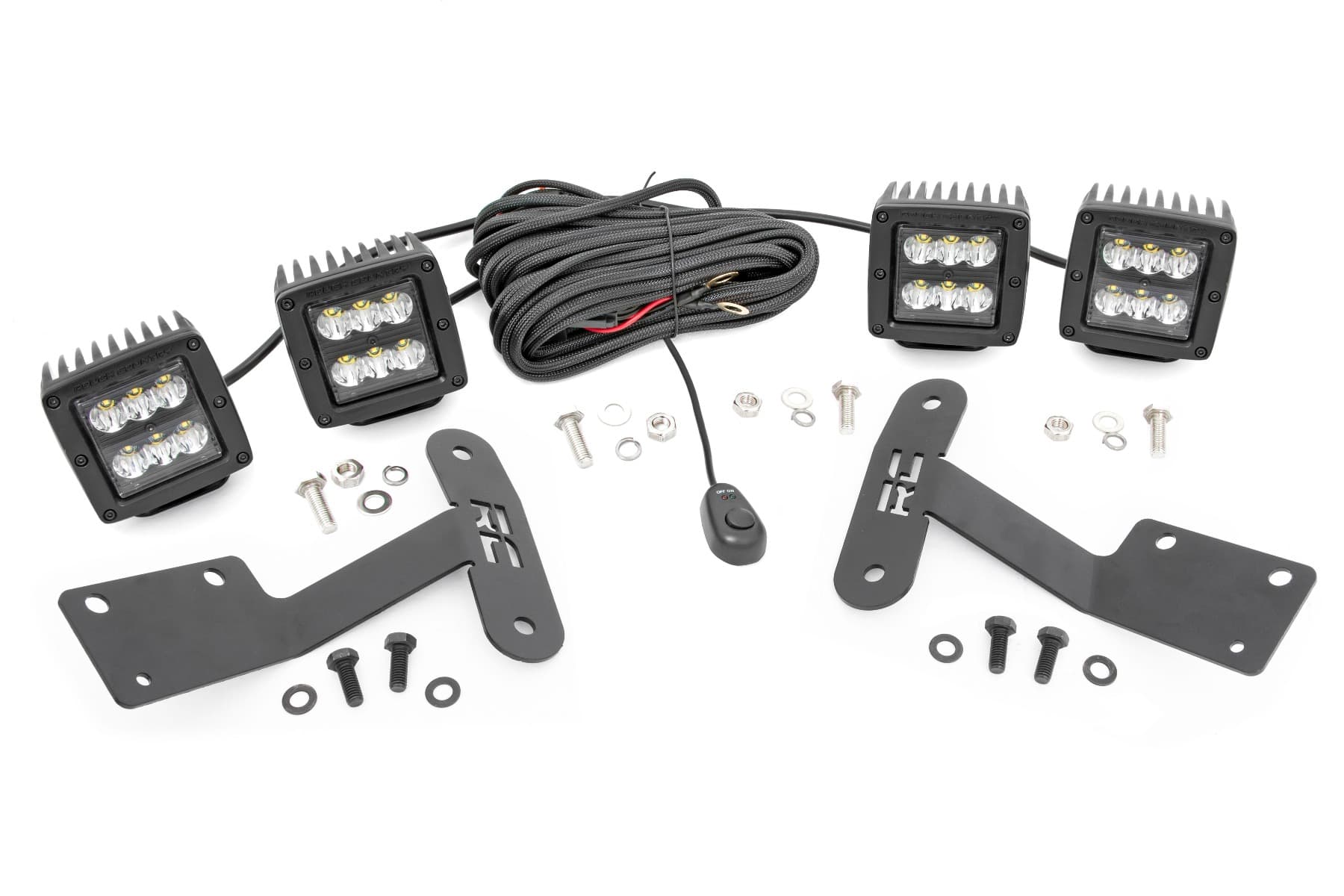 Black Series Ditch Light Kit for Toyota Tundra (2014–2021)