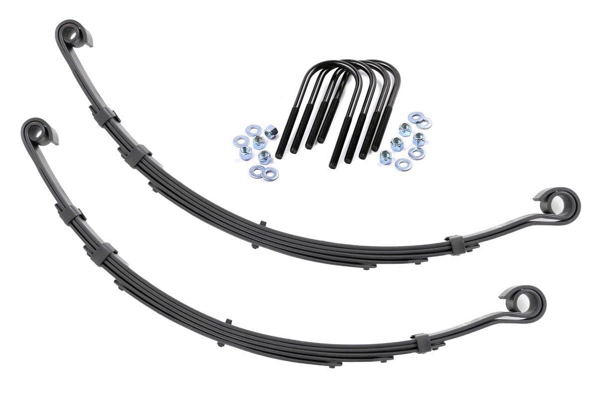 4-Inch Front Leaf Springs for Jeep CJ5/CJ7/Scrambler 4WD