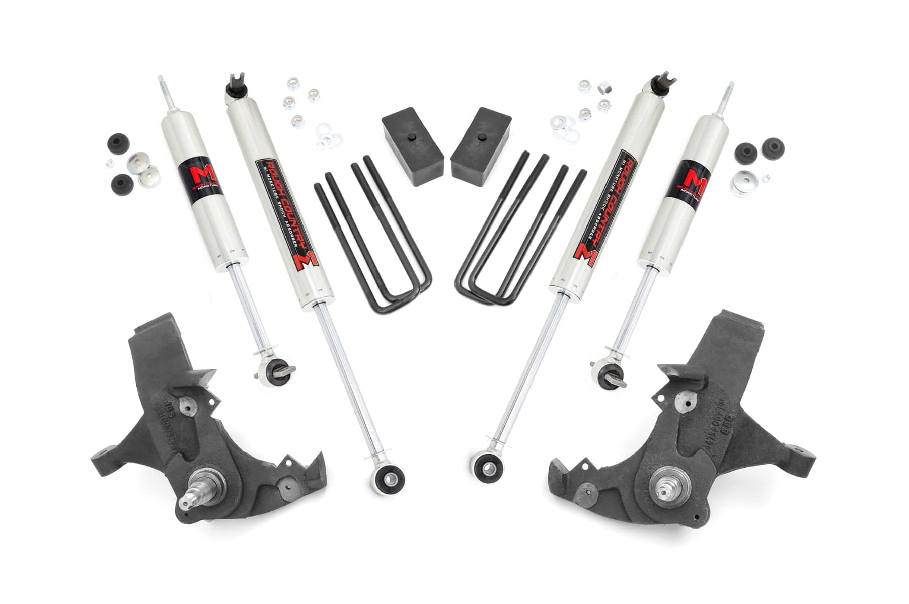 4-Inch Lift Kit with M1 Monotube Shocks
