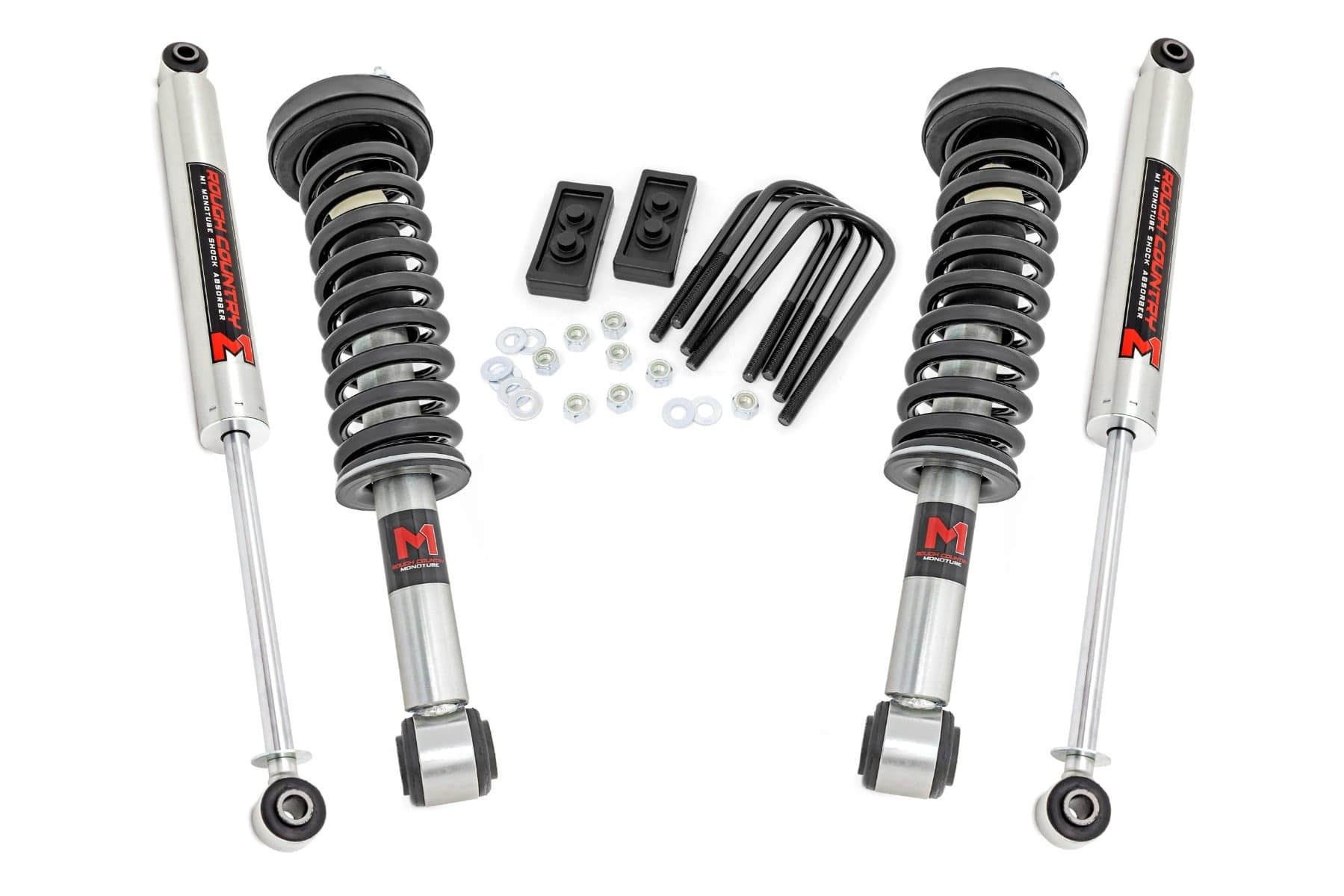 2-Inch Lift Kit with M1 Shocks for Ford F-150 4WD (2009-2013)