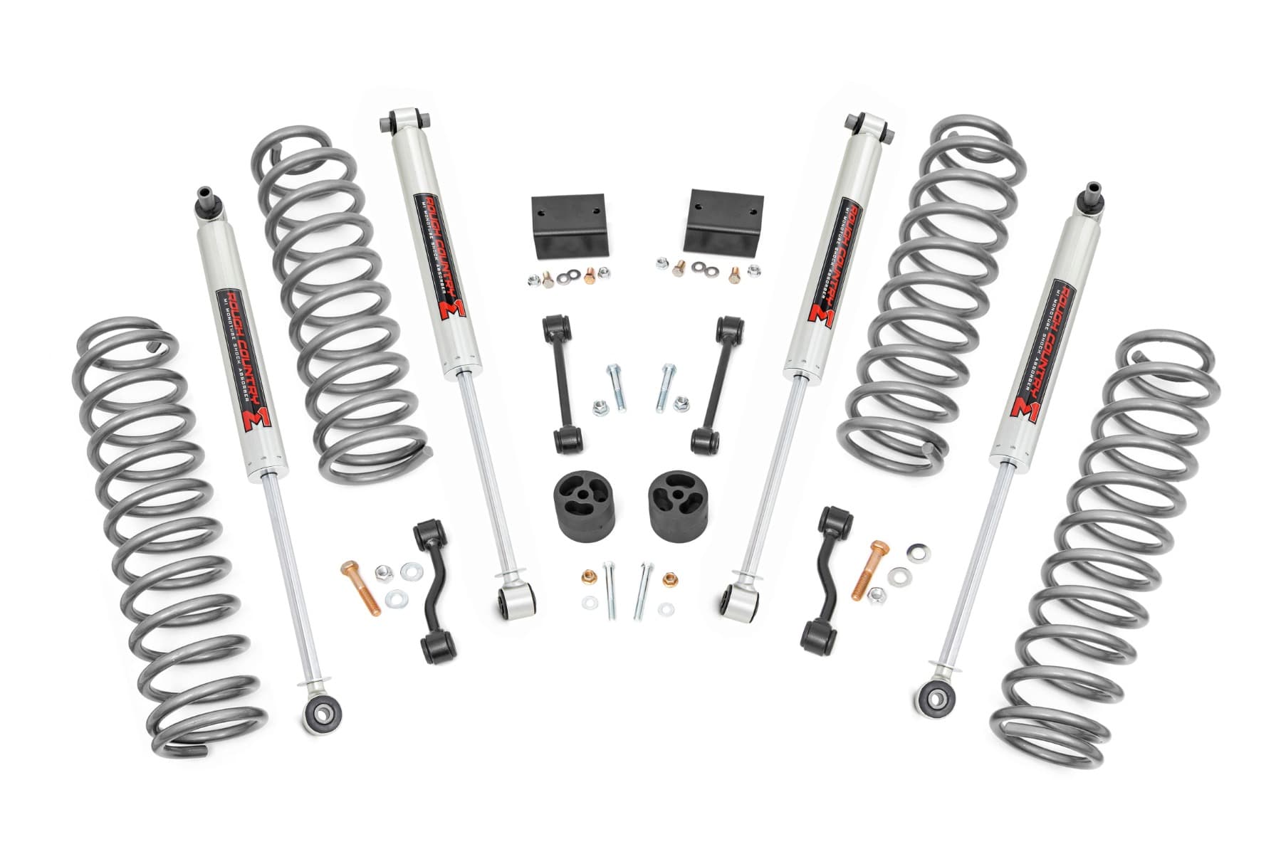 Rough Country lift kit for Jeep Wrangler (2018–2023)