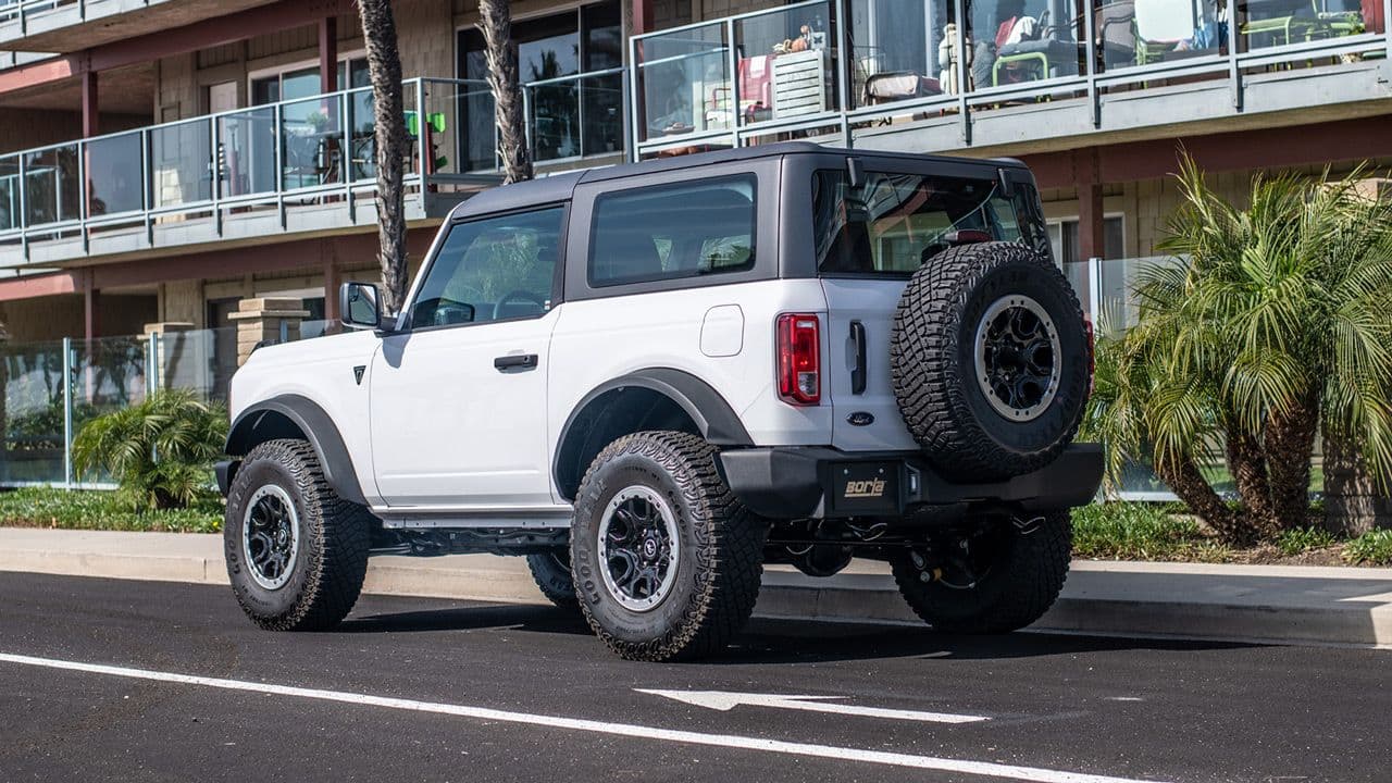 Borla exhaust system for Ford Bronco (2021–2025)