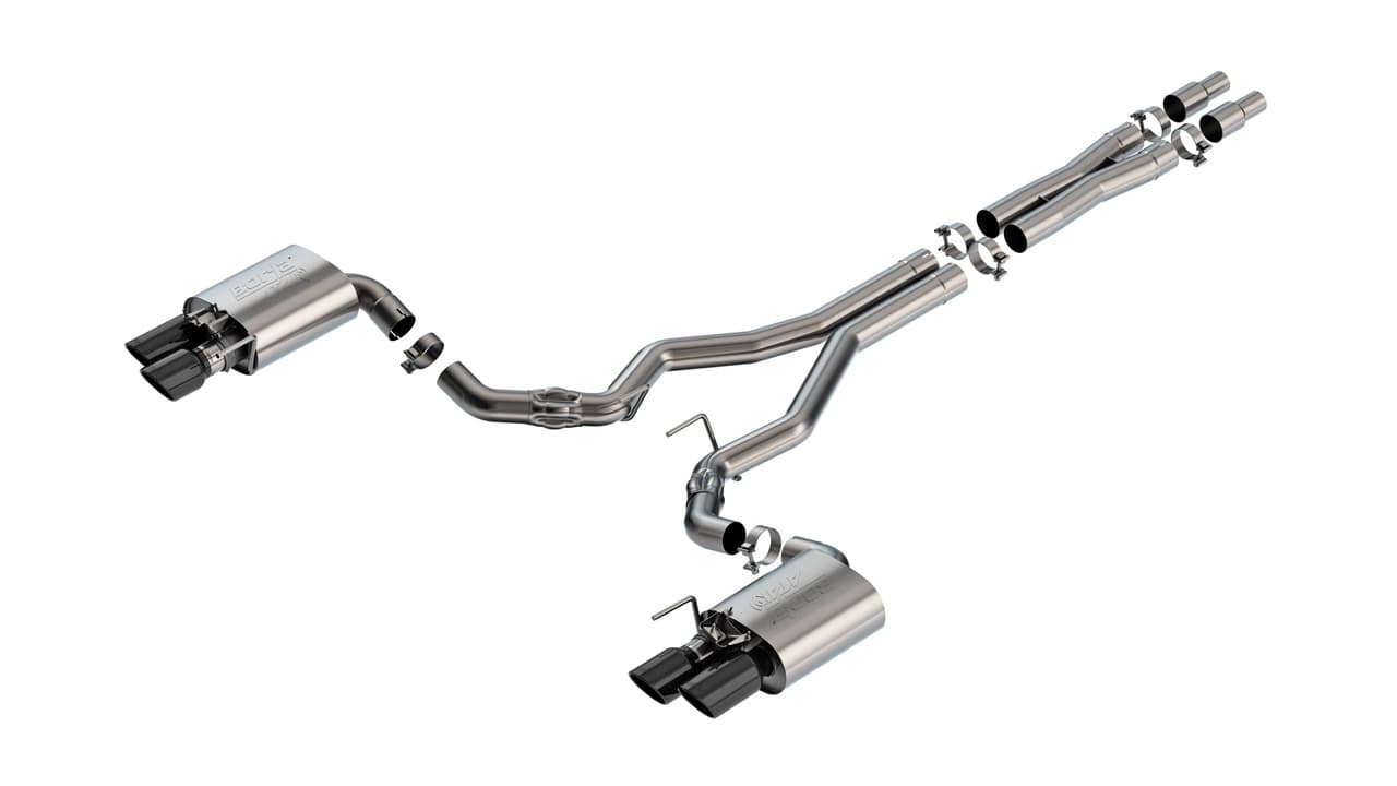 Borla exhaust system for Ford Mustang (2024–2025)