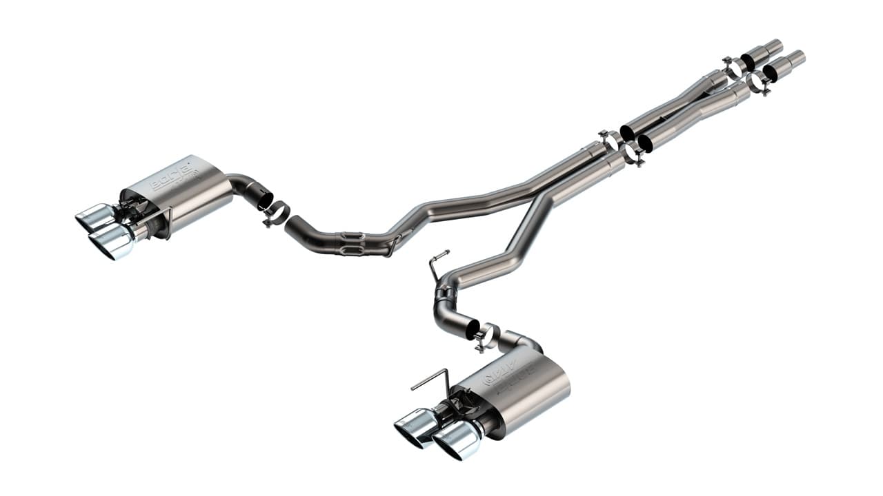 Borla exhaust system for Ford Mustang (2024–2025)