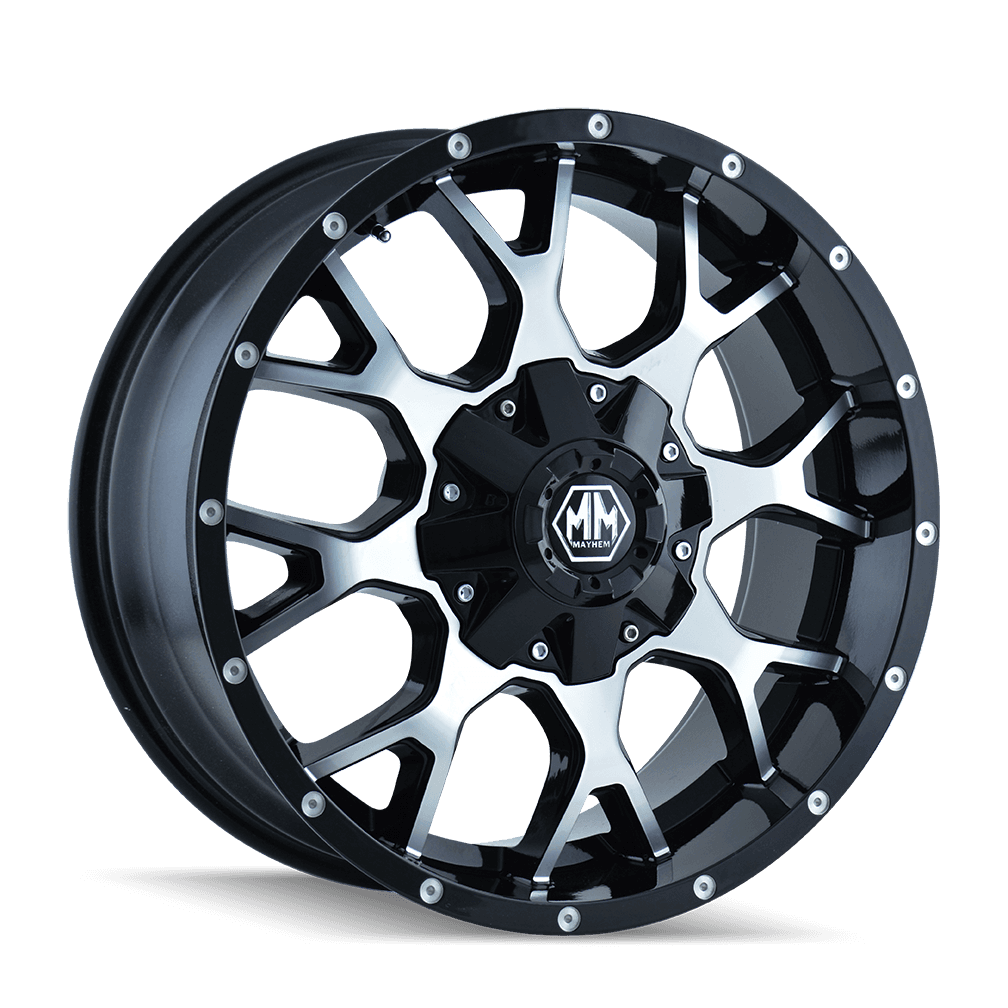 Mayhem WARRIOR (8015) GLOSS BLACK MACHINED 8015-2937B18