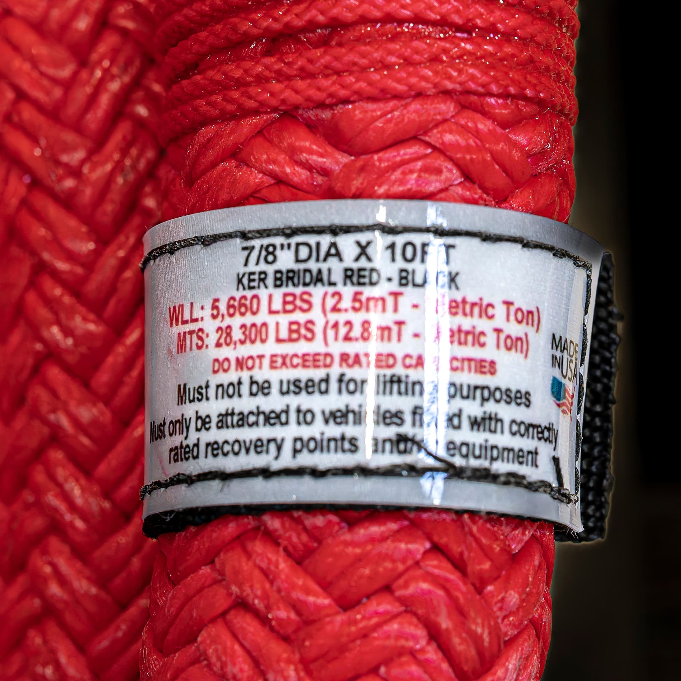 Factor 55 EXTREME DUTY KINETIC ENERGY ROPE 7/8IN DIA x 10FT 00072