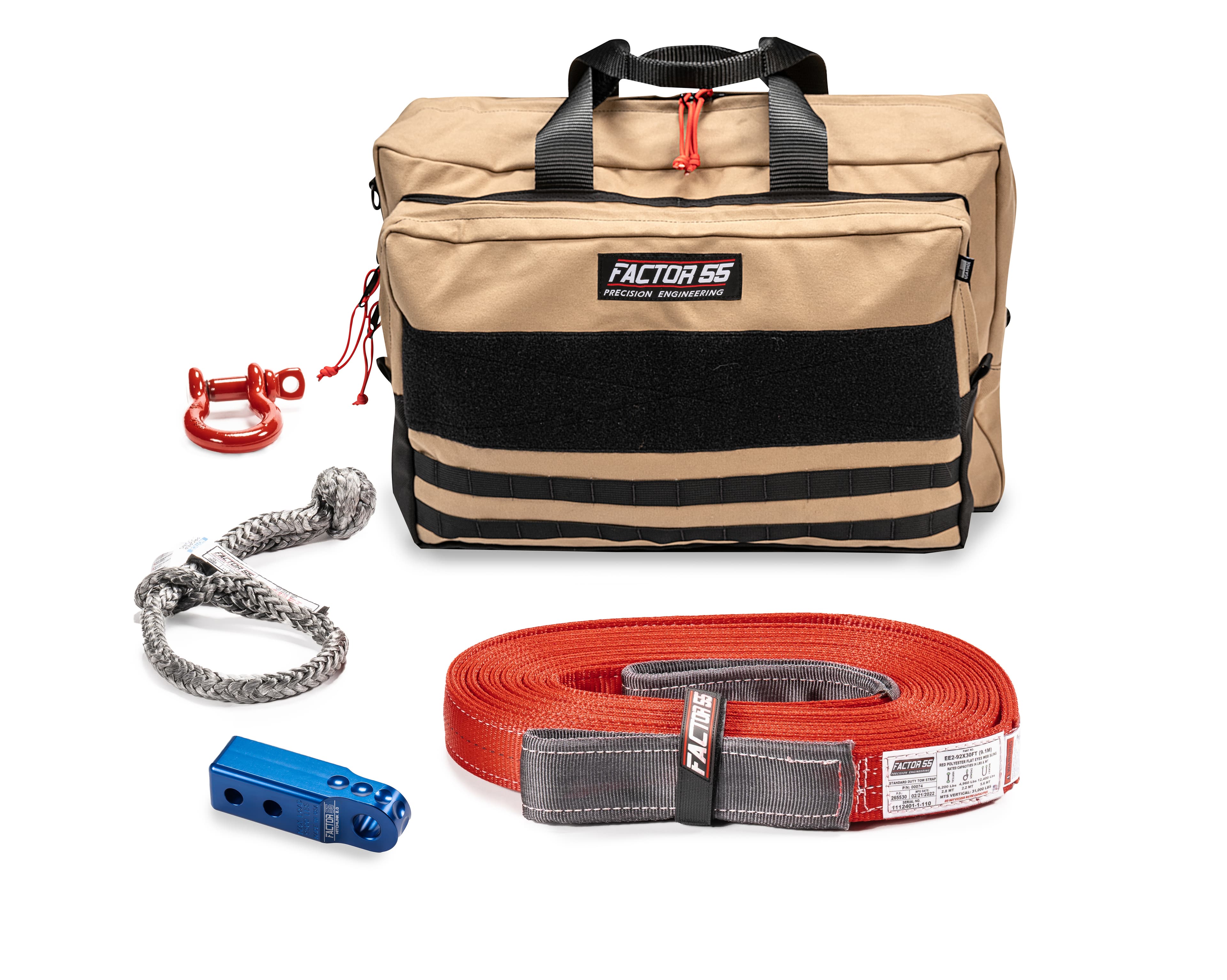 Factor 55 OWYHEE RECOVERY KIT (BLUE HITCHLINK AND LARGE BAG) 00485-02-LARGE