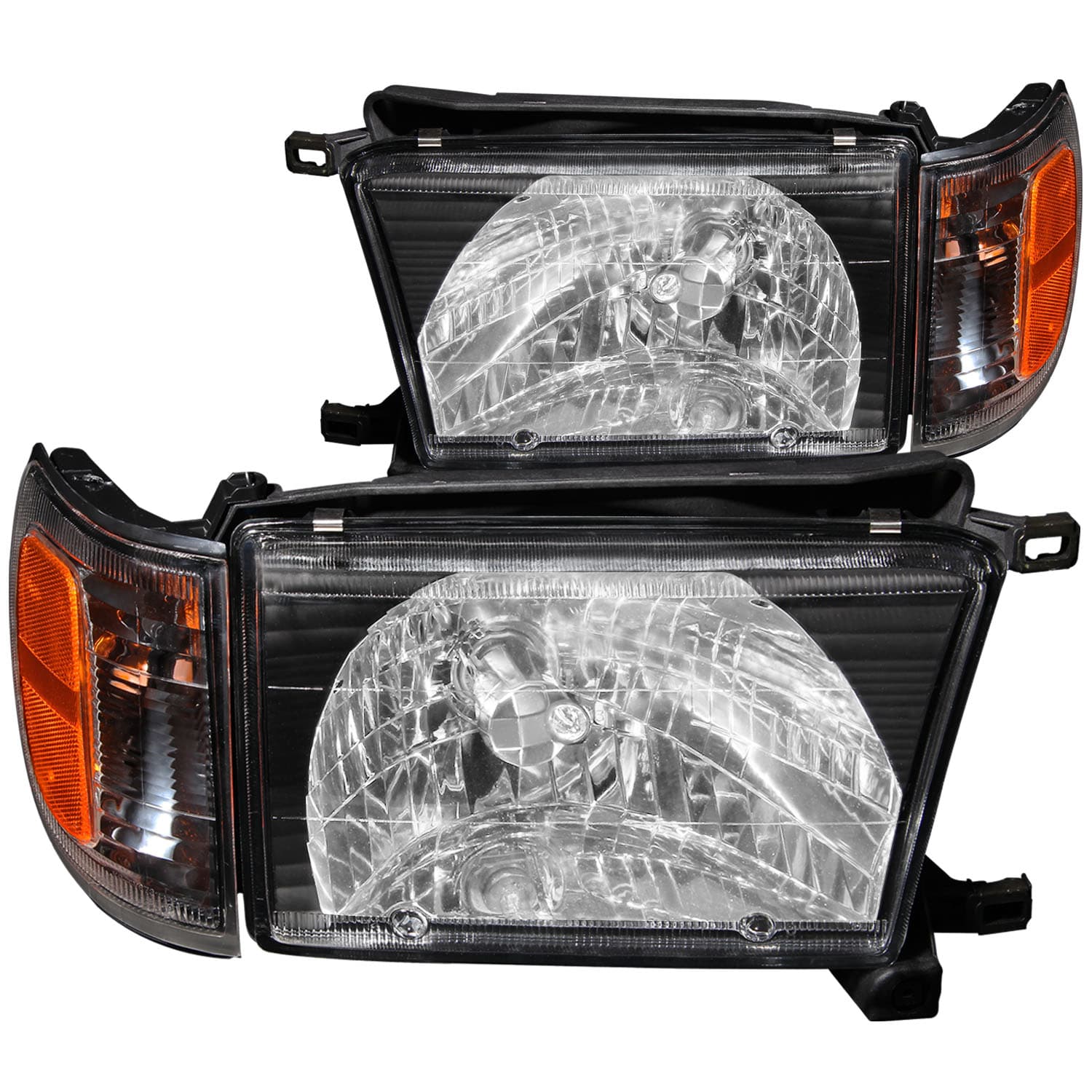 ANZO USA Crystal Headlight Set 111077