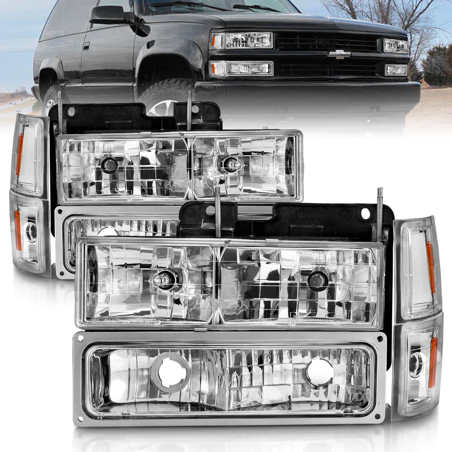 ANZO USA headlight for Chevrolet Tahoe (1995–1999)