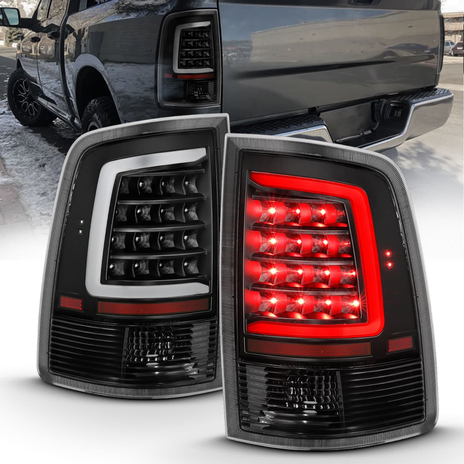 ANZO USA tail light for Dodge Ram 1500 (2009–2010)