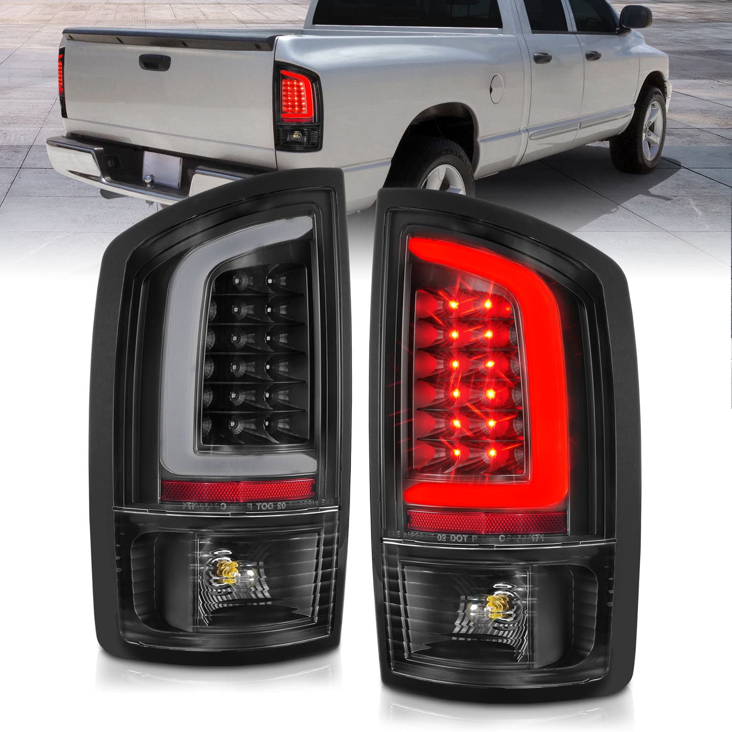 ANZO USA tail light for Dodge Ram 1500 (2002–2006)