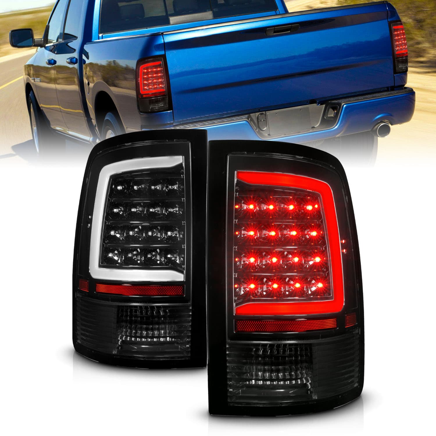 ANZO USA tail light for Dodge Ram 1500 (2009–2010)