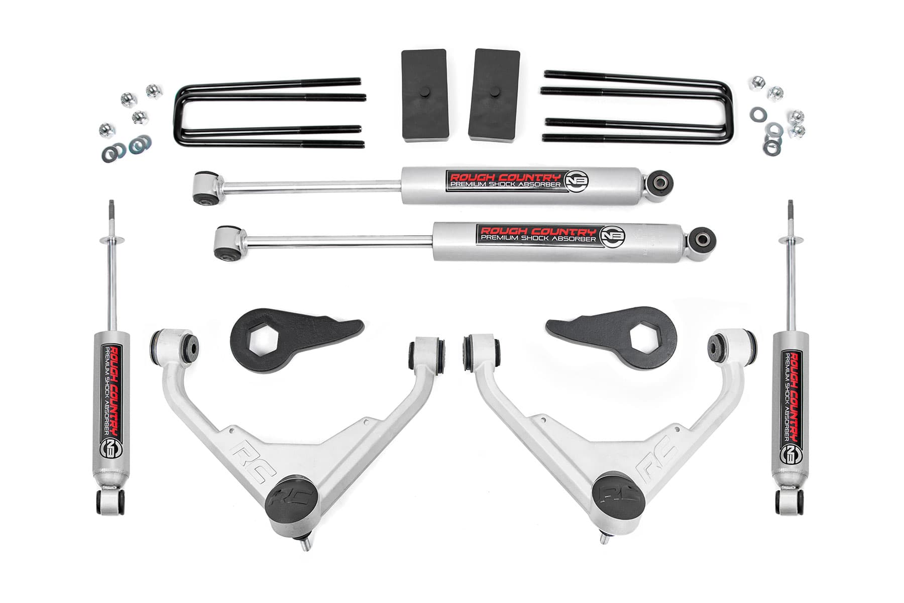 3-Inch Lift Kit with Forged Upper Control Arms (8596N2)