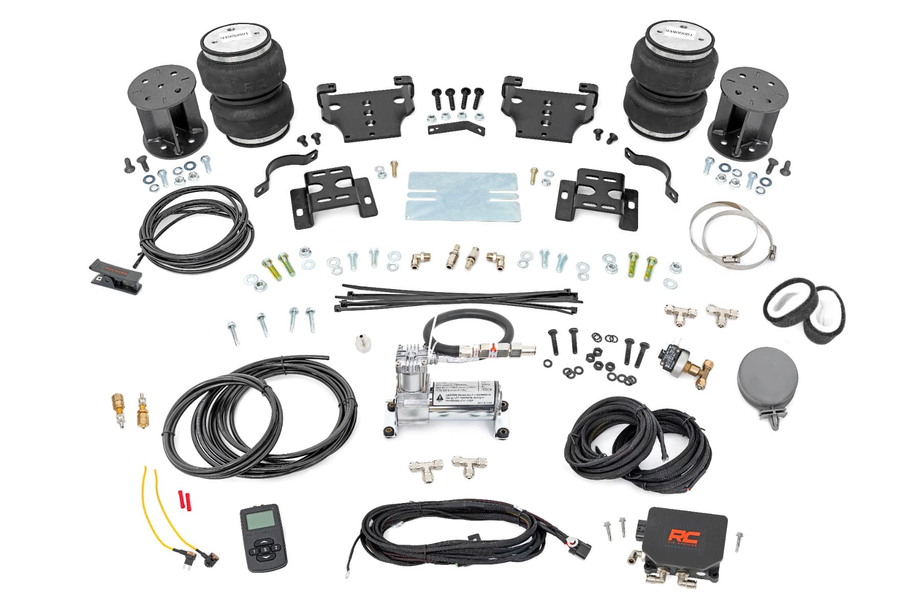 4-Inch Spacer Air Spring Kit with Compressor for Silverado 2500 HD