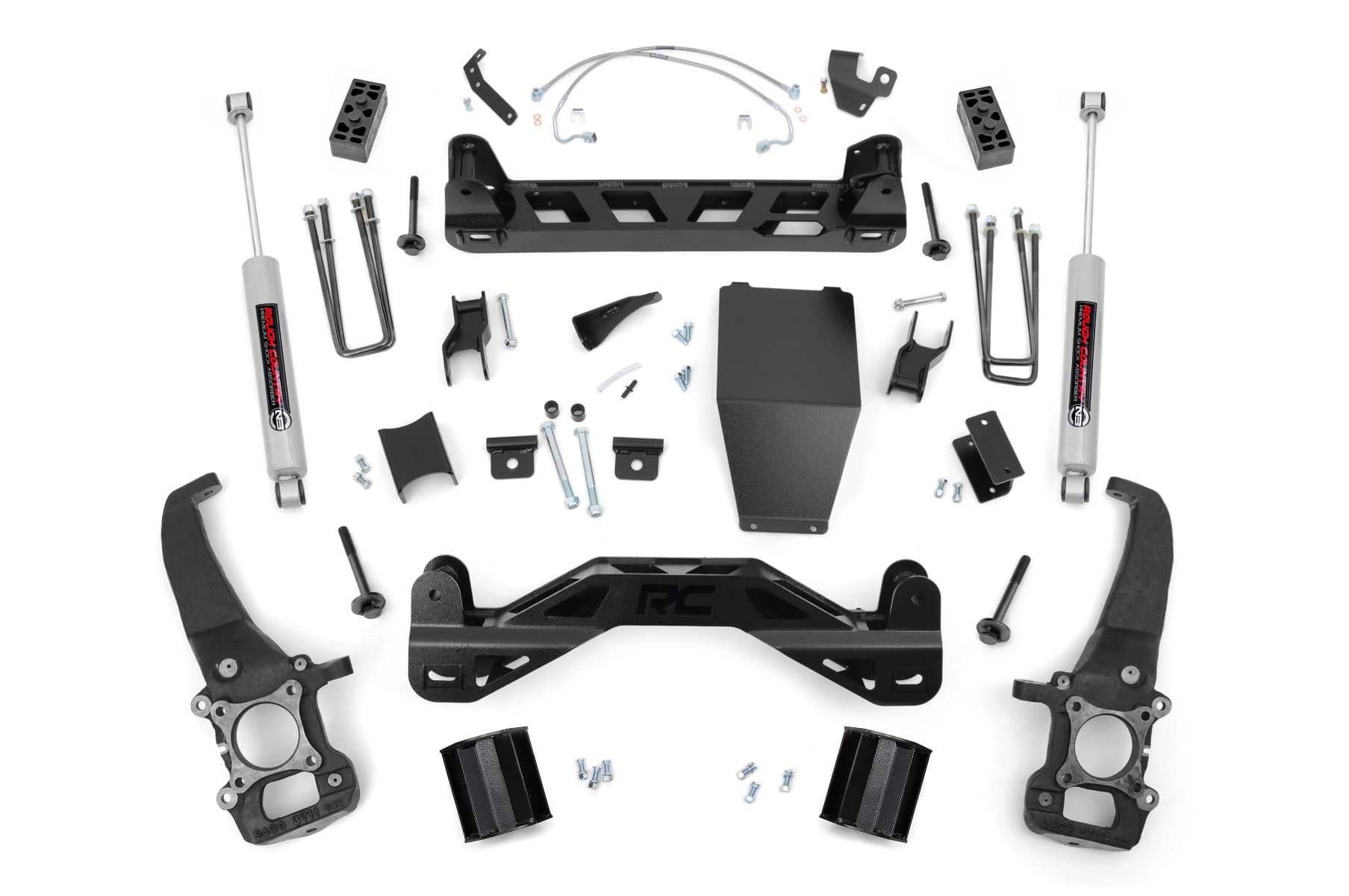 4-Inch Lift Kit with N3 Shocks for 2004–2008 Ford F-150 4WD
