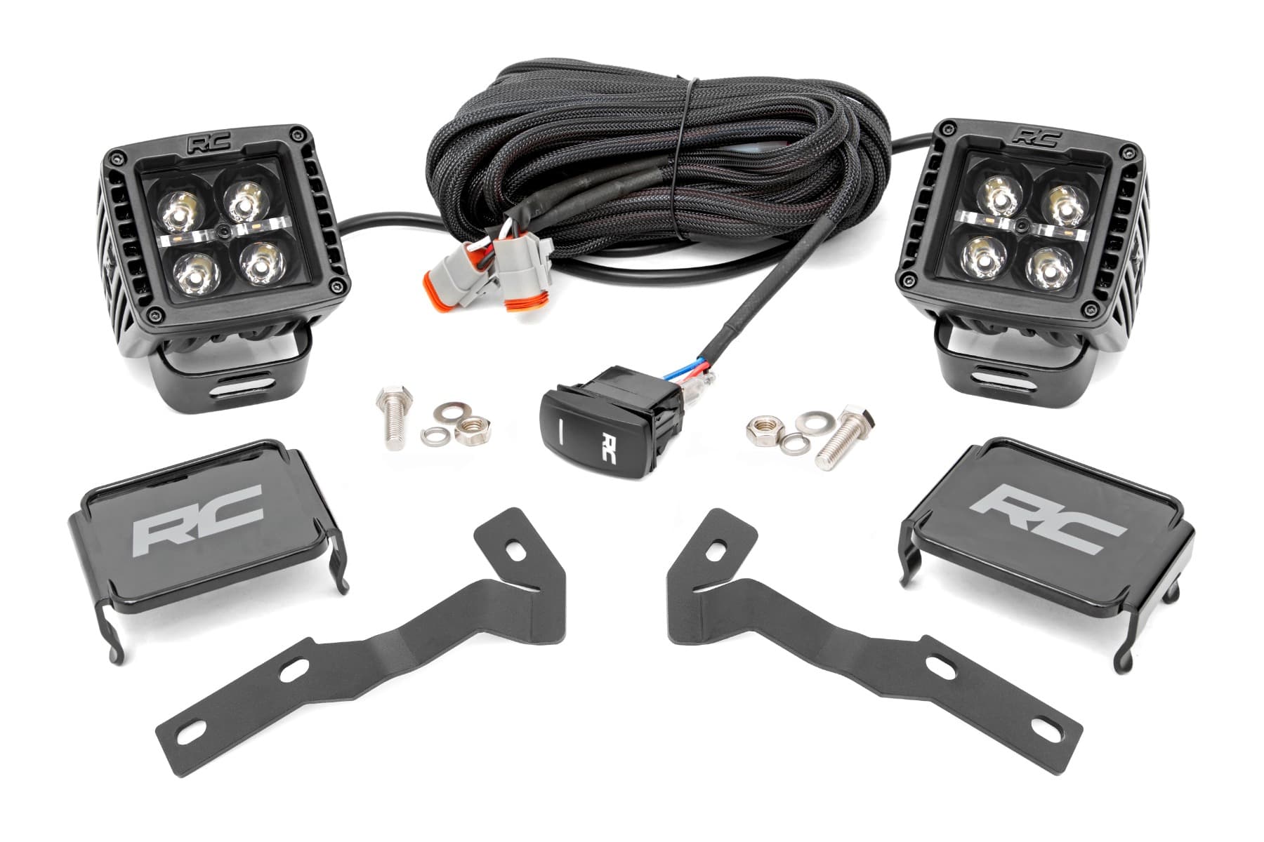 Black Series LED Ditch Light Kit for Toyota Tacoma (2005–2015)