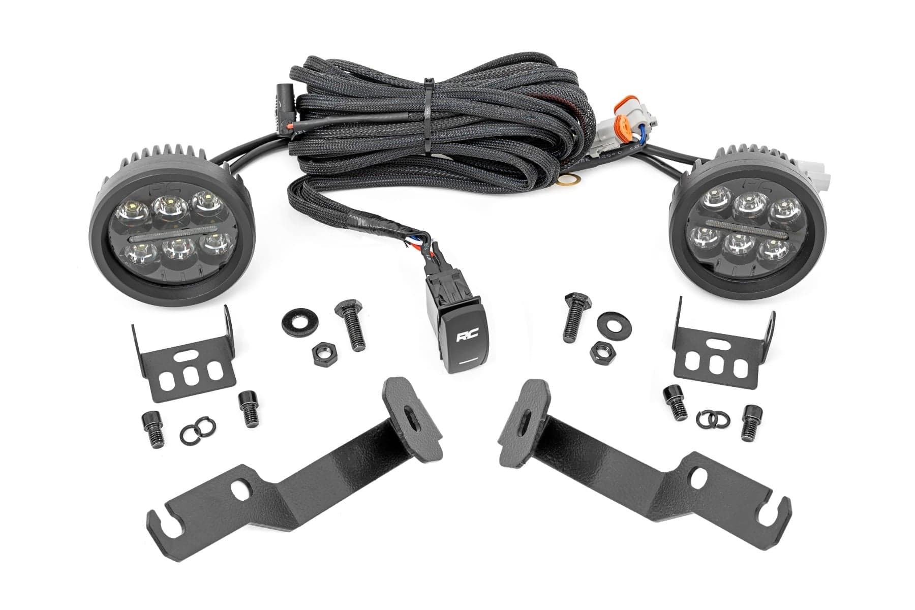 3.5-Inch Black Series Ditch Light Kit for Tacoma (2005-2015)